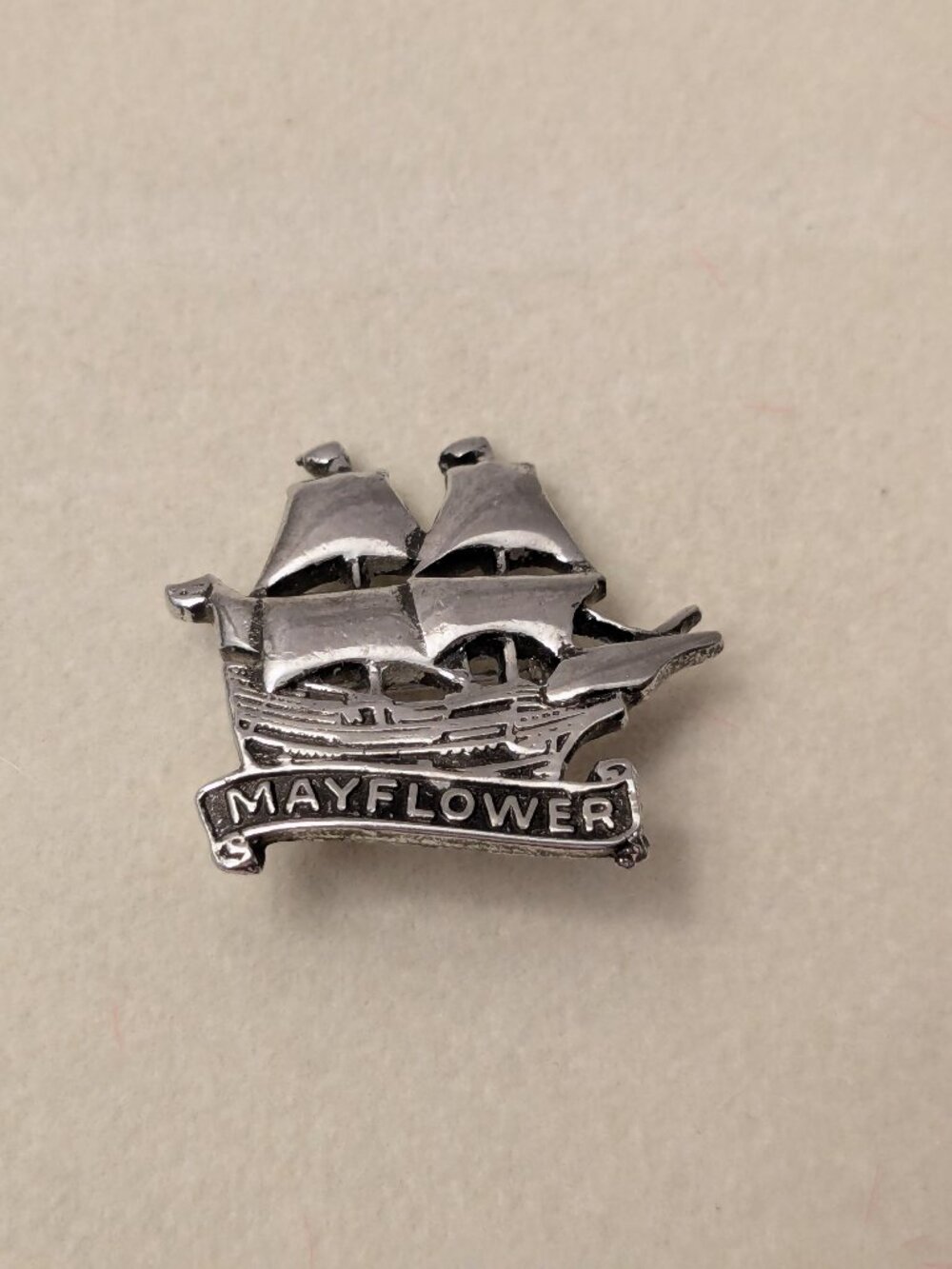 Vintage Mayflower Ship Pin